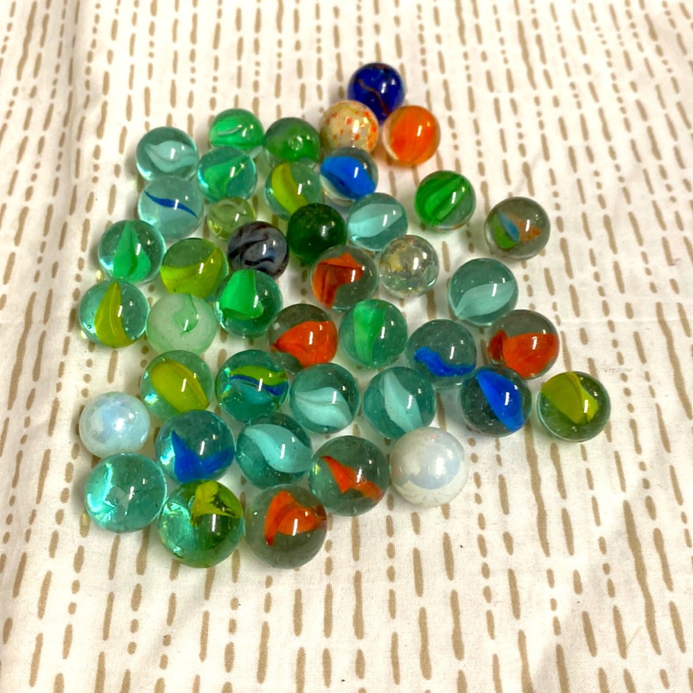 vintage marbles